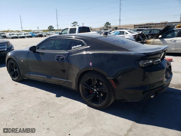 2019 Chevrolet Camaro 1LT with VIN 1G1FB1RS7K0123076, listed as a Copart auction lot 50085065 with 49,984 mi miles and Salvage Title. Bid and sale history available at carsss.com. Image 2.
