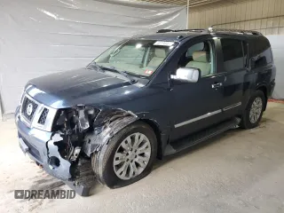 2015 Nissan Armada Platinum z VIN 5N1AA0NC2FN620103, wystawiony jako Copart lot #52776365 z przebiegiem 105 178 mil mil oraz Szkoda całkowita • Salvage title. Historia ofert i sprzedaży dostępna na DreamBid. Obrazek 1.