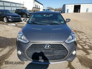 2014 Hyundai Veloster Turbo with VIN KMHTC6AE2EU210063, listed as a Copart auction lot 79243924 with 130,551 mi miles and Salvage Title. Bid and sale history available at carsss.com. Image 5.