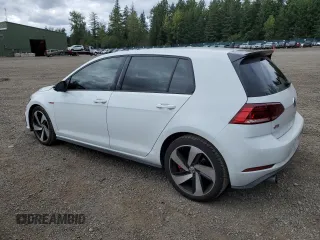 2021 Volkswagen Golf GTI S with VIN 3VW6T7AU5MM009756, listed as a Copart auction lot 60864704 with 39,379 mi miles and Salvage Title. Bid and sale history available at carsss.com. Image 2.