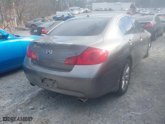 2008 Infiniti G35 Sedan x with VIN JNKBV61FX8M275958, listed as a IAAI auction lot 41648622 with NaN miles. Bid and sale history available at carsss.com. Image 4.