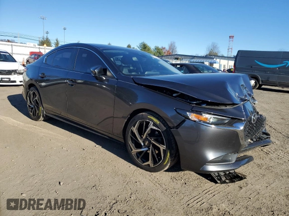 2020 Mazda 3 Select with VIN 3MZBPACL3LM126917, listed as a Copart auction lot 80351554 with 56,134 mi miles and Salvage title. Bid and sale history available at DreamBid. Image 4.