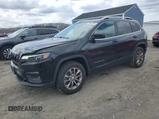 2019 Jeep Cherokee Latitude Plus with VIN 1C4PJMLB9KD191316, listed as a Copart auction lot 49441065 with 181,348 mi miles and Salvage Title. Bid and sale history available at carsss.com. Image 1.