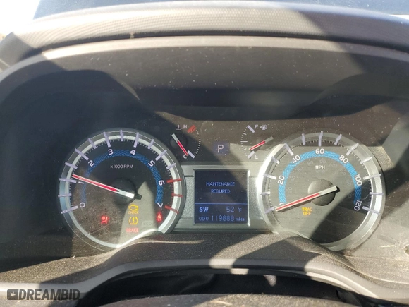 2016 Toyota 4Runner Limited with VIN JTEBU5JR4G5330305, listed as a Copart auction lot 47704235 with 119,888 mi miles and Salvage Title. Bid and sale history available at carsss.com. Image 9.