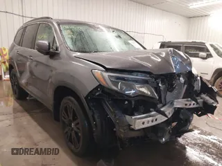 2021 Honda Pilot Special Edition with VIN 5FNYF6H26MB014602, listed as a IAAI auction lot 41624595 with 55,153 mi miles. Bid and sale history available at carsss.com. Image 1.
