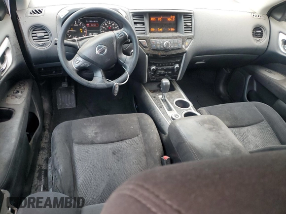 2015 Nissan Pathfinder Platinum with VIN 5N1AR2MM0FC628288, listed as a Copart auction lot 55482595 with 108,863 mi miles and Salvage title. Bid and sale history available at DreamBid. Image 8.