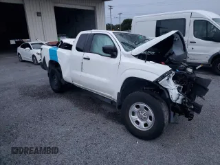 2024 Nissan Frontier S with VIN 1N6ED1CL9RN620445, listed as a Copart auction lot 58032905 with Not provided miles and Non repairable. Bid and sale history available at DreamBid. Image 4.