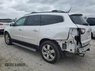 2016 Chevrolet Traverse LTZ z VIN 1GNKVJKD6GJ103208, wystawiony jako Copart lot #53154295 z przebiegiem 110 093 mil mil oraz Szkoda całkowita • Salvage title. Historia ofert i sprzedaży dostępna na DreamBid. Obrazek 2.