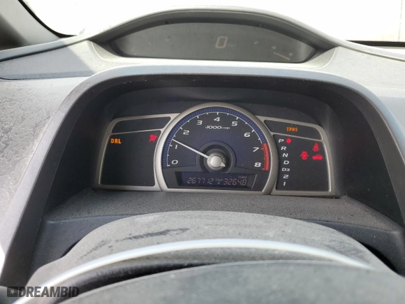 2010 Honda Civic Sdn DX-VP with VIN 2HGFA1F33AH526121, listed as a Copart auction lot 47438955 with 267,712 mi miles and Salvage Title. Bid and sale history available at carsss.com. Image 9.