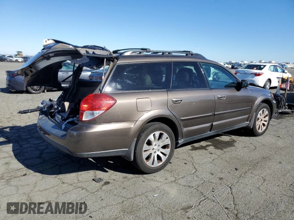2009 Subaru Outback Ltd with VIN 4S4BP66C997335119, listed as a Copart auction lot 79218244 with 193,461 mi miles and Salvage Title. Bid and sale history available at carsss.com. Image 3.