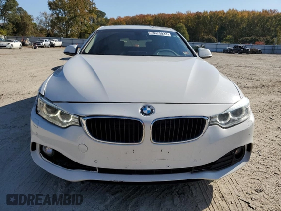 2015 BMW 4 Series 428i xDrive with VIN WBA4C9C53FG135040, listed as a Copart auction lot 74473923 with 102,271 mi miles and . Bid and sale history available at DreamBid. Image 5.
