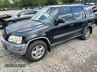 1997 Honda CR-V with VIN JHLRD185XVC069529, listed as a Copart auction lot 73660154 with 250,671 mi miles and Salvage Title. Bid and sale history available at carsss.com. Image 12.