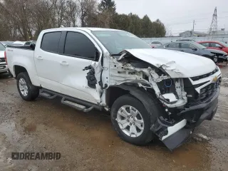 2022 Chevrolet Colorado 4WD LT with VIN 1GCGTCEN7N1263700, listed as a Copart auction lot 47091605 with 157,832 mi miles and Salvage Title. Bid and sale history available at carsss.com. Image 4.