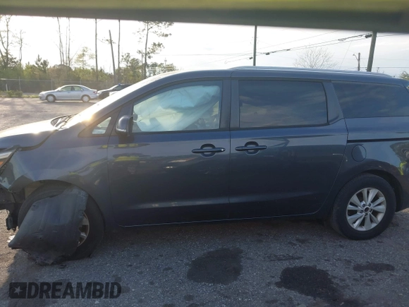 2016 Kia Sedona LX with VIN KNDMB5C10G6084583, listed as a IAAI auction lot 41744644 with 1 mi miles. Bid and sale history available at carsss.com. Image 13.