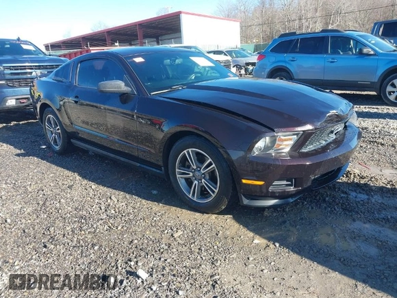 2012 Ford Mustang Premium with VIN 1ZVBP8AM4C5210870, listed as a IAAI auction lot 41521473 with 113,376 mi miles and . Bid and sale history available at DreamBid. Image 1.