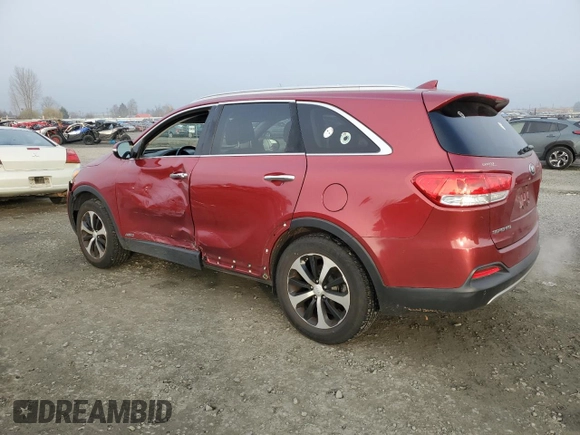 2017 Kia Sorento EX with VIN 5XYPHDA13HG253504, listed as a Copart auction lot 82929634 with 146,051 mi miles and Salvage Title. Bid and sale history available at carsss.com. Image 2.