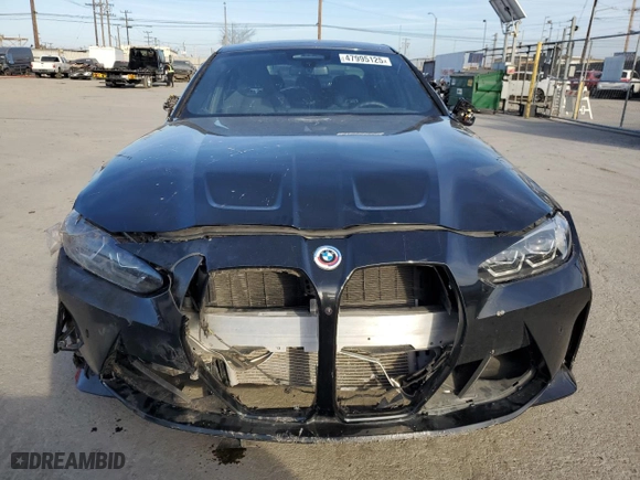 2023 BMW M3 Competition with VIN WBS33AY01PFN67560, listed as a Copart auction lot 47995125 with 22,399 mi miles and Salvage Title. Bid and sale history available at carsss.com. Image 5.