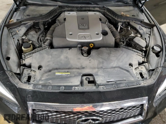 2015 Infiniti Q50 Premium with VIN JN1BV7AR5FM405808, listed as a Copart auction lot 46289625 with 110,441 mi miles and Salvage Title. Bid and sale history available at carsss.com. Image 13.