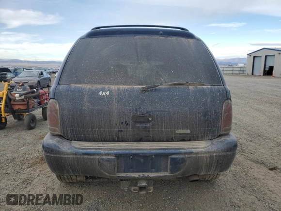 2002 Dodge Durango SLT z VIN 1B4HS48N52F176866, wystawiony jako Copart lot #80549804 z przebiegiem 216 558 mil mil oraz Czysty tytuł • Clean title. Historia ofert i sprzedaży dostępna na DreamBid. Obrazek 6.
