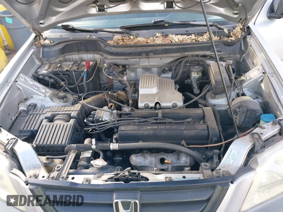 2001 Honda CR-V LX with VIN JHLRD284X1S008582, listed as a IAAI auction lot 41562251 with 280,099 mi miles. Bid and sale history available at carsss.com. Image 10.
