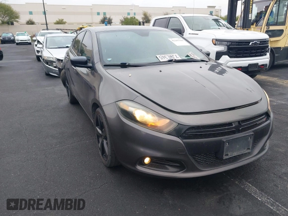 2015 Dodge Dart SXT with VIN 1C3CDFBB1FD212642, listed as a IAAI auction lot 42203244 with 204,104 mi miles. Bid and sale history available at carsss.com. Image 1.