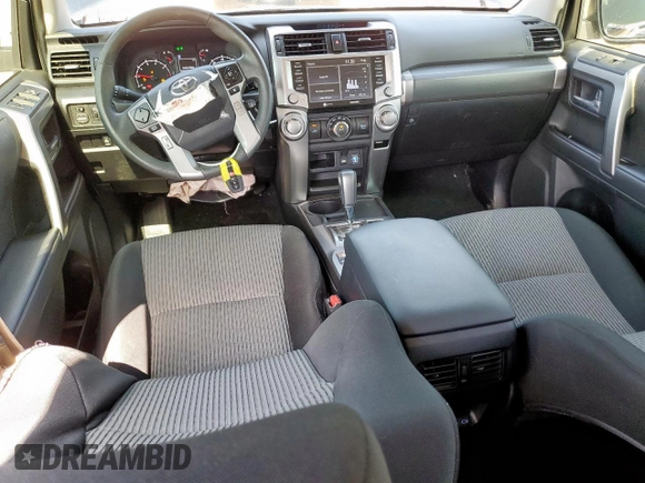 2023 Toyota 4Runner SR5 with VIN JTEEU5JR6P5280360, listed as a Copart auction lot 57840145 with 40,435 mi miles and Salvage title. Bid and sale history available at DreamBid. Image 8.
