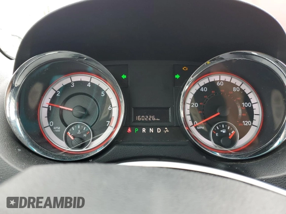 2013 Dodge Grand Caravan SE with VIN 2C4RDGBG3DR790081, listed as a Copart auction lot 52454705 with 160,226 mi miles and Salvage Title. Bid and sale history available at DreamBid. Image 9.