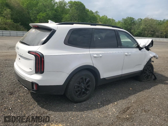 2023 Kia Telluride SX X-Pro z VIN 5XYP5DGC4PG374459, wystawiony jako Copart lot #53784405 z przebiegiem Nie podano mil oraz Szkoda całkowita • Salvage title. Historia ofert i sprzedaży dostępna na DreamBid. Obrazek 3.
