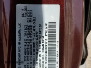 2017 Honda Odyssey EX z VIN 5FNRL5H44HB021210, wystawiony jako Copart lot #52296615 z przebiegiem 109 882 mil mil oraz Szkoda całkowita • Salvage title. Historia ofert i sprzedaży dostępna na DreamBid. Obrazek 14.