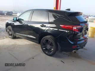 2020 Acura RDX w/A-Spec Pkg with VIN 5J8TC2H60LL035005, listed as a IAAI auction lot 40943640 with 62,715 mi miles. Bid and sale history available at carsss.com. Image 3.