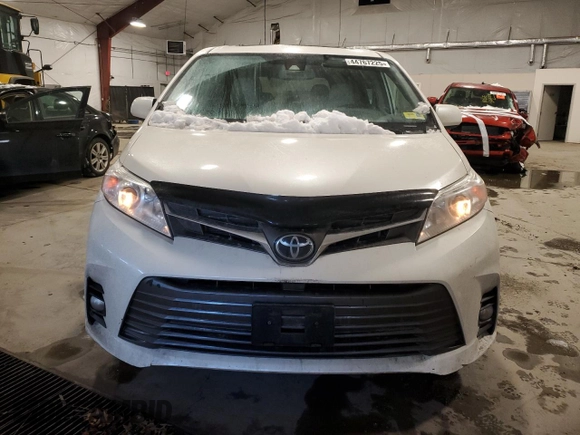 2019 Toyota Sienna XLE with VIN 5TDDZ3DC6KS218912, listed as a Copart auction lot 44767225 with 107,493 mi miles and Salvage Title. Bid and sale history available at carsss.com. Image 5.