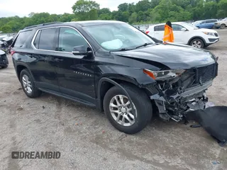 2019 Chevrolet Traverse LT Cloth with VIN 1GNERGKWXKJ119474, listed as a IAAI auction lot 42394203 with 90,912 mi miles and . Bid and sale history available at DreamBid. Image 1.