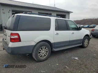 2011 Ford Expedition EL XL with VIN 1FMJK1G5XBEF43072, listed as a Copart auction lot 80767054 with 0 mi miles and Salvage Title. Bid and sale history available at carsss.com. Image 3.