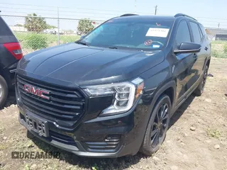 2024 GMC Terrain SLE with VIN 3GKALMEG5RL184283, listed as a IAAI auction lot 41921401 with 21,934 mi miles and . Bid and sale history available at DreamBid. Image 2.