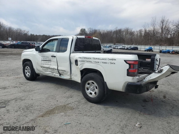 2022 Nissan Frontier S with VIN 1N6ED1CM5NN623040, listed as a Copart auction lot 49469315 with 57,510 mi miles and Salvage Title. Bid and sale history available at carsss.com. Image 2.