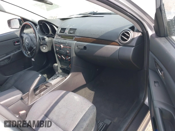 2007 Mazda 3 i Sport with VIN JM1BK32F071669427, listed as a IAAI auction lot 42050477 with 159,793 mi miles and . Bid and sale history available at DreamBid. Image 5.
