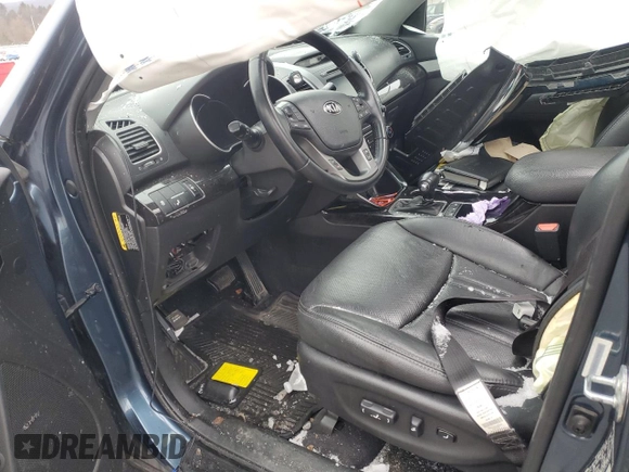 2015 Kia Sorento EX with VIN 5XYKU4A79FG595210, listed as a Copart auction lot 44618005 with 0 mi miles and Salvage Title. Bid and sale history available at carsss.com. Image 7.