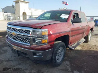2014 Chevrolet Silverado 1500 LT with VIN 3GCUKREH4EG284122, listed as a IAAI auction lot 41667059 with 243,251 mi miles. Bid and sale history available at carsss.com. Image 2.