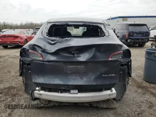 2024 Tesla Model Y Long Range with VIN 7SAYGAEE6RF070354, listed as a Copart auction lot 49826975 with Not Provided miles and Clean Title. Bid and sale history available at DreamBid. Image 6.