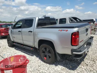 2019 Chevrolet Colorado 4WD LT with VIN 1GCGTCEN7K1361363, listed as a Copart auction lot 58660195 with Not provided miles and Salvage title. Bid and sale history available at DreamBid. Image 2.
