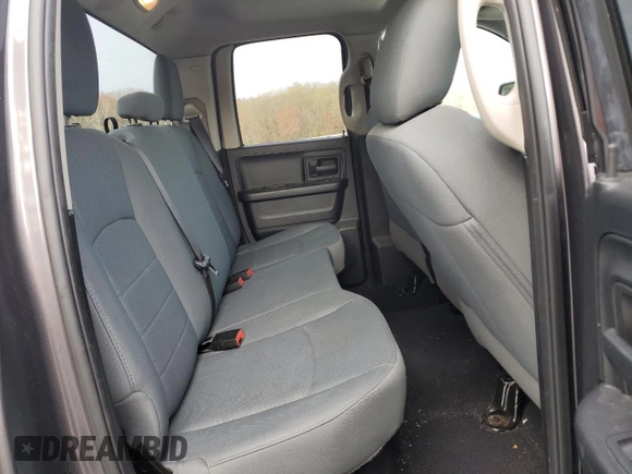 2017 Ram 1500 Express with VIN 1C6RR7FG9HS826900, listed as a Copart auction lot 52293405 with 54,095 mi miles and Salvage Title. Bid and sale history available at carsss.com. Image 10.