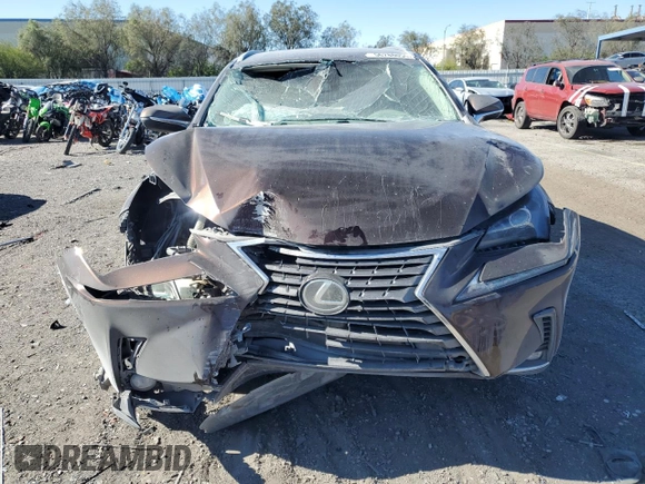 2019 Lexus NX 300 with VIN JTJYARBZ7K2136310, listed as a Copart auction lot 56788055 with 83,688 mi miles and Salvage title. Bid and sale history available at DreamBid. Image 5.