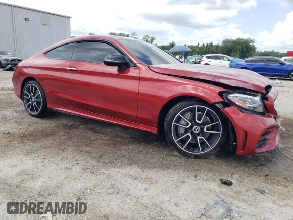 2019 Mercedes-Benz C 300 with VIN WDDWJ8DB2KF926164, listed as a Copart auction lot 58445335 with 58,228 mi miles and Non repairable. Bid and sale history available at DreamBid. Image 4.