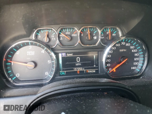 2015 Chevrolet Tahoe LT with VIN 1GNSCBKC9FR741455, listed as a Copart auction lot 50526445 with 157,252 mi miles and Salvage Title. Bid and sale history available at DreamBid. Image 9.
