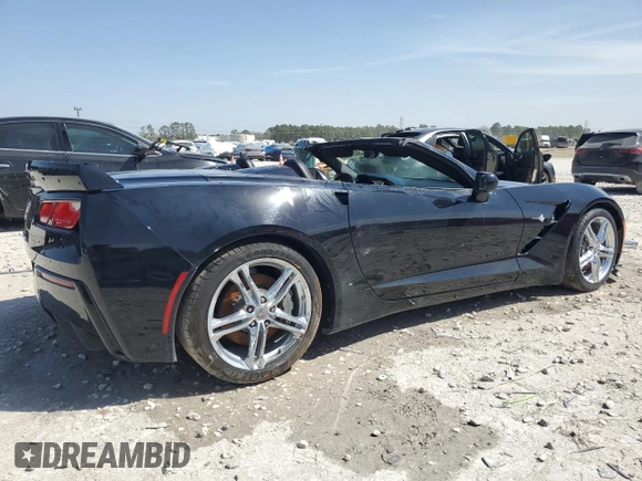 2017 Chevrolet Corvette 3LT with VIN 1G1YF3D70H5123914, listed as a Copart auction lot 49050035 with 64,116 mi miles and Clean Title. Bid and sale history available at carsss.com. Image 3.