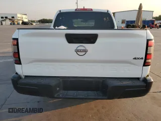2024 Nissan Frontier S with VIN 1N6ED1EK5RN619667, listed as a Copart auction lot 67998274 with 1,422 mi miles and Salvage title. Bid and sale history available at DreamBid. Image 6.