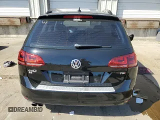 2016 Volkswagen Golf SportWagen TSI S with VIN 3VWC17AU3GM517785, listed as a Copart auction lot 75386274 with 120,718 mi miles and Salvage Title. Bid and sale history available at carsss.com. Image 6.