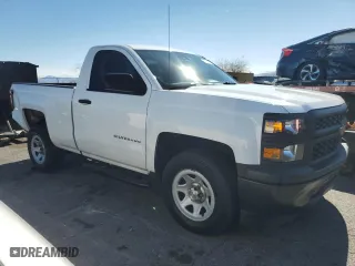 2014 Chevrolet Silverado 1500 Work Truck with VIN 1GCNCPEH3EZ319495, listed as a Copart auction lot 50604125 with 122,858 mi miles and Salvage Title. Bid and sale history available at carsss.com. Image 4.