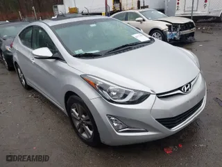 2016 Hyundai Elantra SE with VIN 5NPDH4AEXGH784647, listed as a IAAI auction lot 41772455 with 98,745 mi miles. Bid and sale history available at carsss.com. Image 1.