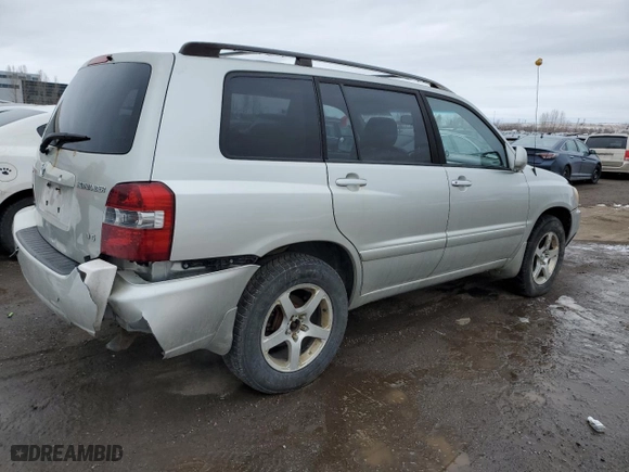 2006 Toyota Highlander with VIN JTEHP21A360144728, listed as a Copart auction lot 43273825 with 313,349 mi miles and Salvage Title. Bid and sale history available at carsss.com. Image 3.